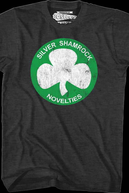 Silver Shamrock Logo Halloween III T-Shirtmain product image