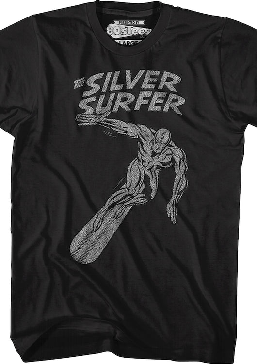 Impact Silver Surfer Marvel Comics T-Shirt - main product image