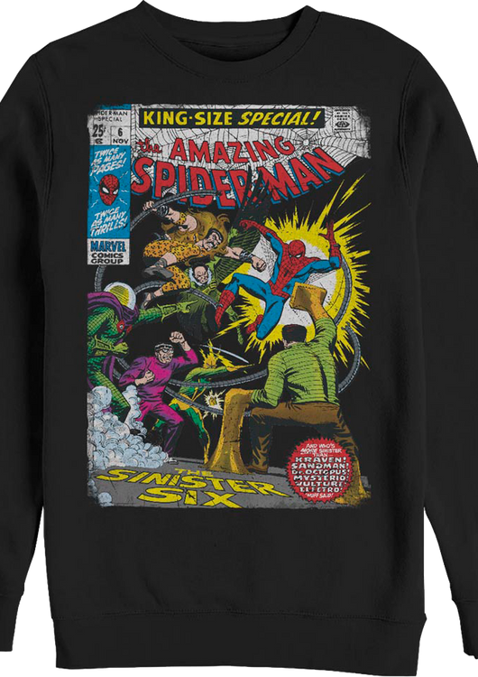 Sinister Six Spider-Man Sweatshirt - main product image