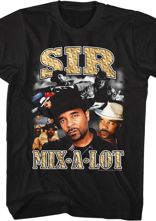 Sir Mix-a-Lot Collage Shirt - main product image