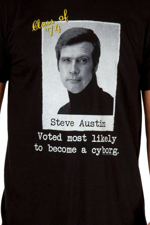Six Million Dollar Man Cyborg Steve Austin Shirtmain product image