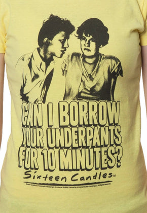 Sixteen Candles Farmer Ted Underpants T-Shirt