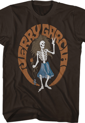 Skeleton Jerry Garcia T-Shirt