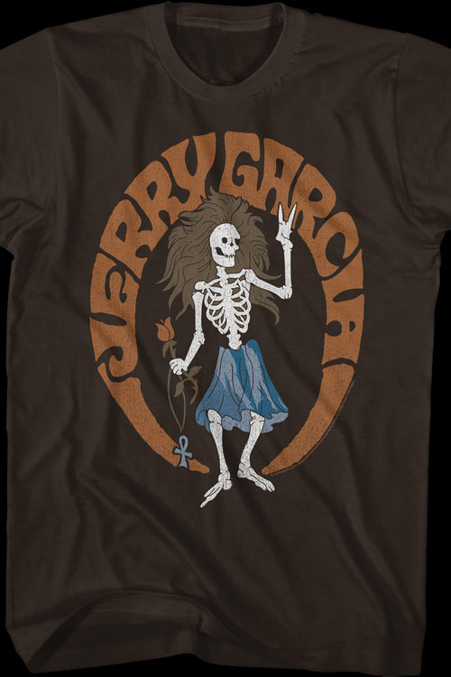 Skeleton Jerry Garcia T-Shirtmain product image