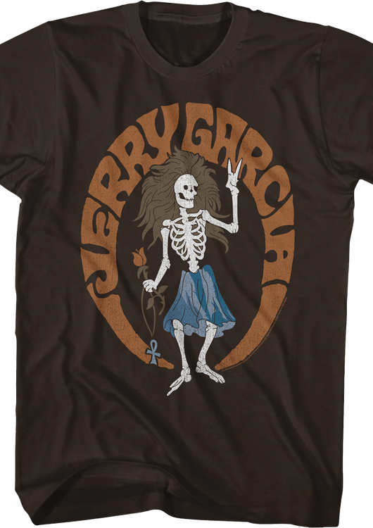 Skeleton Jerry Garcia T-Shirt - main product image