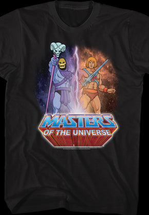 Skeletor vs He-Man Masters of the Universe T-Shirt
