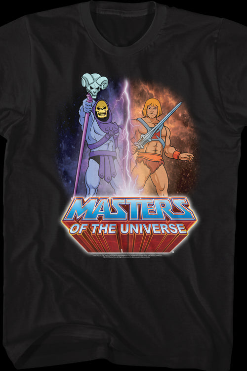 Skeletor vs He-Man Masters of the Universe T-Shirtmain product image