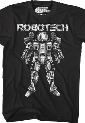 Sketch Armored Cyclone Robotech T-Shirt