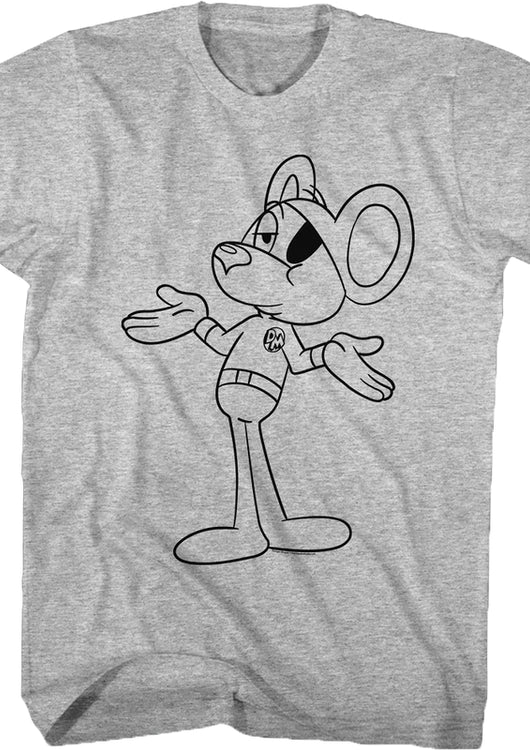 Sketch Danger Mouse T-Shirt - main product image