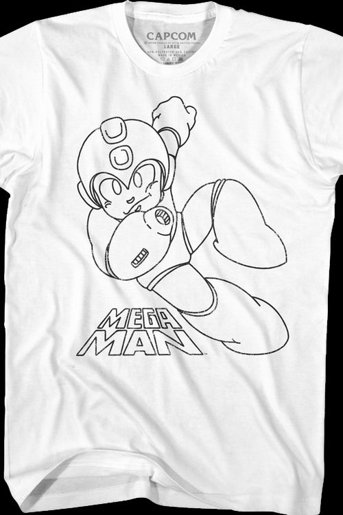 Sketch Mega Man T-Shirtmain product image