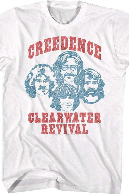 Sketches Creedence Clearwater Revival T-Shirtmain product image
