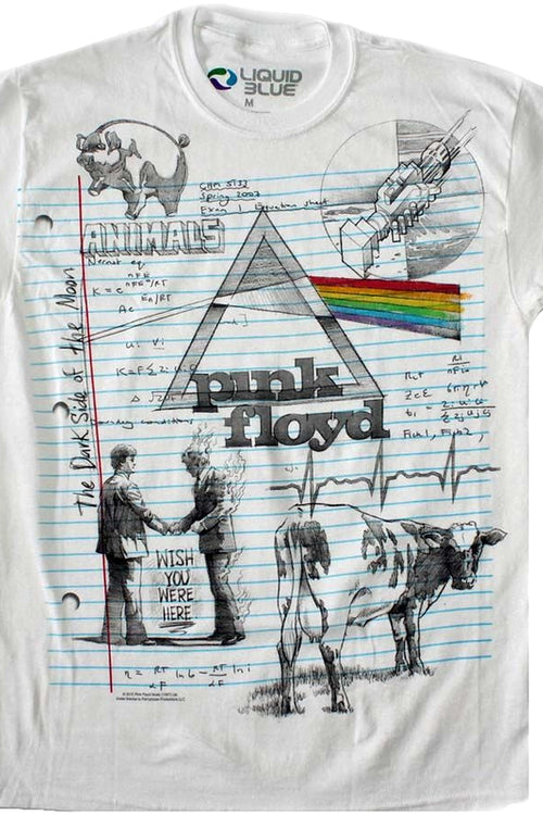 Sketches Pink Floyd T-Shirtmain product image