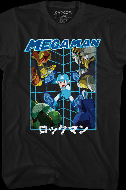 Skull Barrier Mega Man T-Shirtmain product image