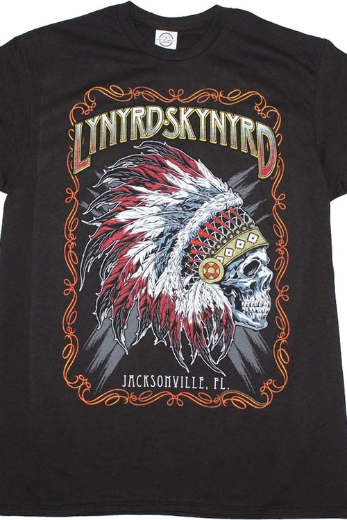 Skull Headdress Lynyrd Skynyrd T-Shirtmain product image