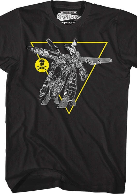 Skull-One Guardian Mode Robotech T-Shirt - main product image