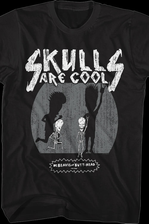 Skulls Are Cool Beavis And Butt-Head T-Shirtmain product image