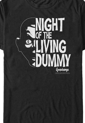Slappy Night Of The Living Dummy Goosebumps T-Shirt