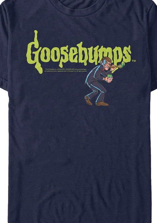 Slappy Painted Logo Goosebumps T-Shirt - main product image