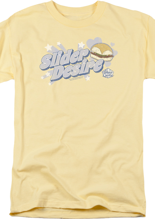 Slider Desire White Castle T-Shirt - main product image
