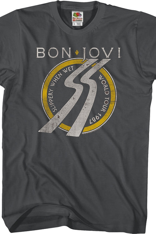 Slippery When Wet Bon Jovi T-Shirtmain product image