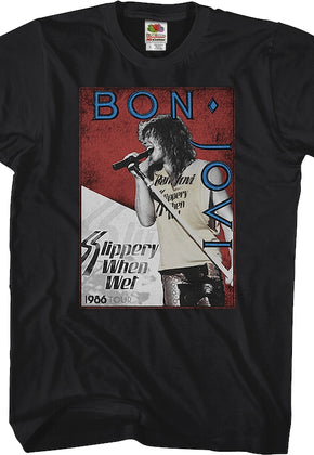 Slippery When Wet Tour Bon Jovi T-Shirt