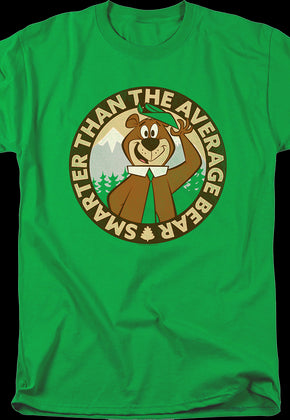 Smarter Than The Average Bear Yogi Bear T-Shirt