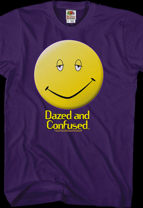 Smiley Face Dazed and Confused T-Shirt