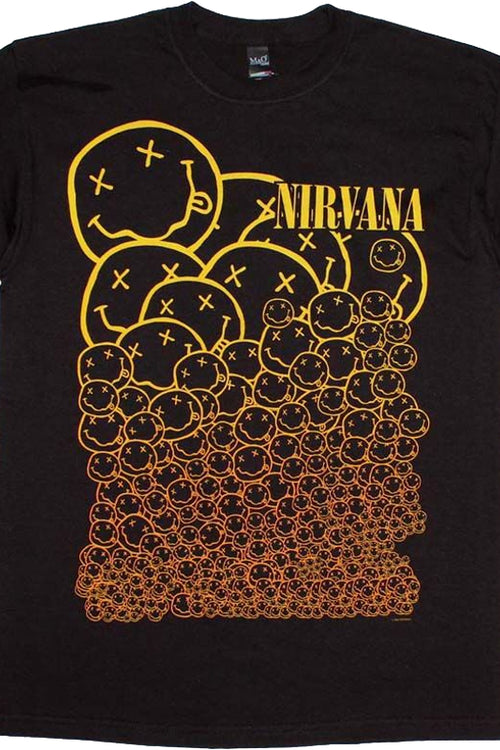 Smiley Face Logos Nirvana T-Shirtmain product image