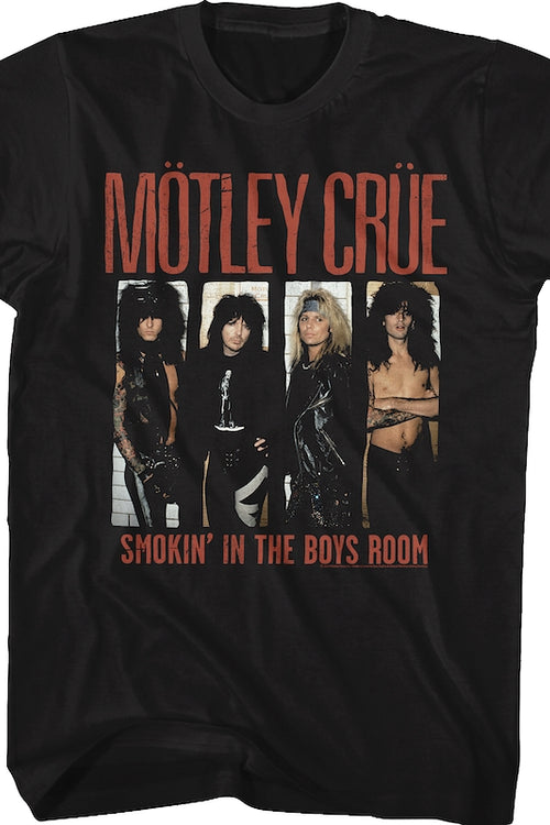 Smokin' In The Boys Room Motley Crue T-Shirtmain product image
