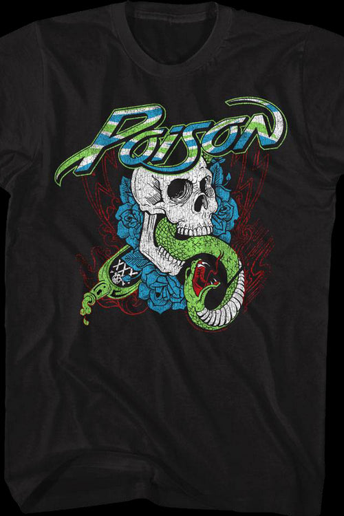 Snake and Skull Poison T-Shirtmain product image