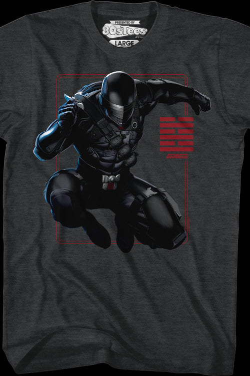 Snake Eyes Classic Pose GI Joe T-Shirtmain product image