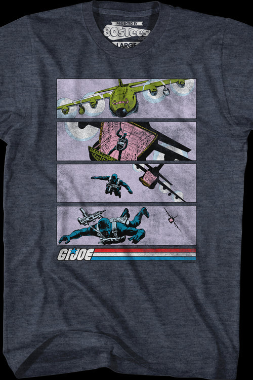 Snake Eyes Dropping In GI Joe T-Shirtmain product image
