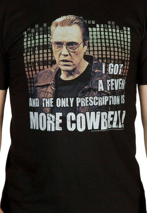 SNL Bruce Dickinson More Cowbell Shirt