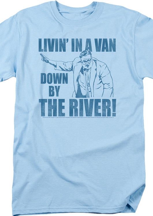 SNL Shirt Matt Foley Down By The River - main product image