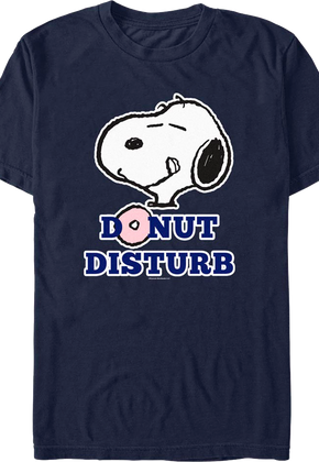 Snoopy Donut Disturb Peanuts T-Shirt