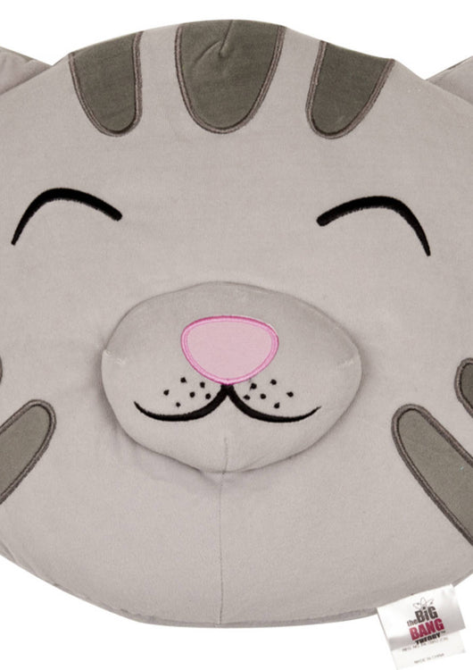 Soft Kitty Plush Head Pillow - main product image