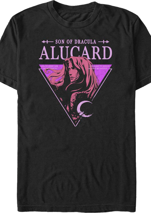 Son Of Dracula Alucard Castlevania T-Shirt - main product image