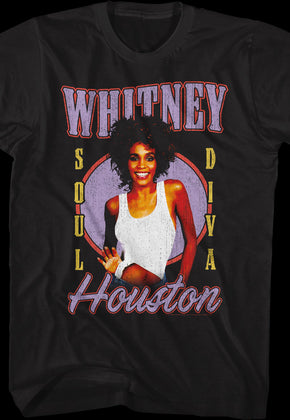 Soul Diva Whitney Houston T-Shirt