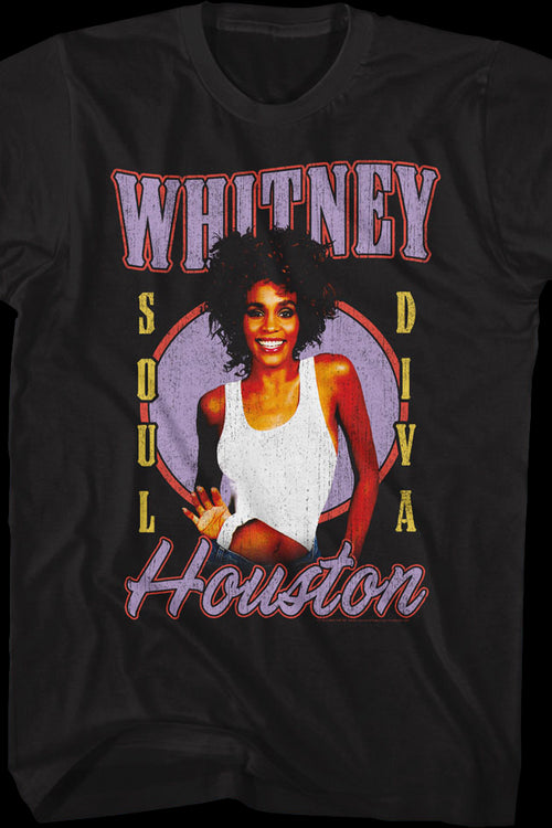 Soul Diva Whitney Houston T-Shirtmain product image
