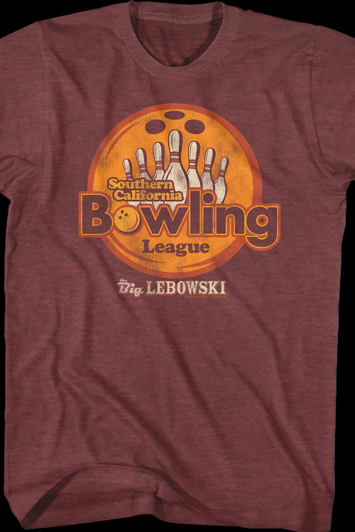Southern California Bowling League Big Lebowski T-Shirtmain product image