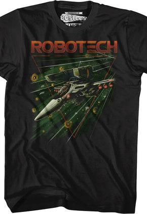 Space Battle Robotech T-Shirt
