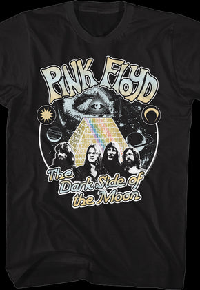 Space Pyramid Dark Side of the Moon Pink Floyd T-Shirt