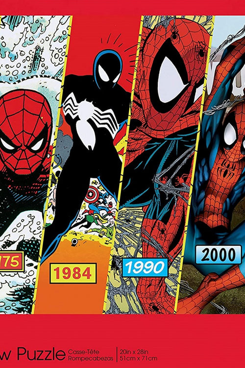 Spider-Man Costume Timeline 1000 Piece Marvel Comics Puzzlemain product image