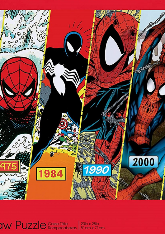 Spider-Man Costume Timeline 1000 Piece Marvel Comics Puzzle - main product image