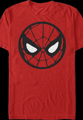 Spider-Man Mask Logo Marvel Comics T-Shirt