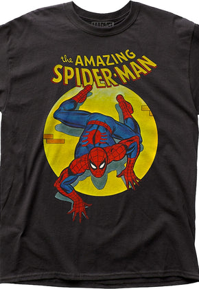 Spider-Man Spotlight Crawl Marvel Comics T-Shirt
