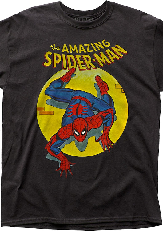 Spider-Man Spotlight Crawl Marvel Comics T-Shirt - main product image