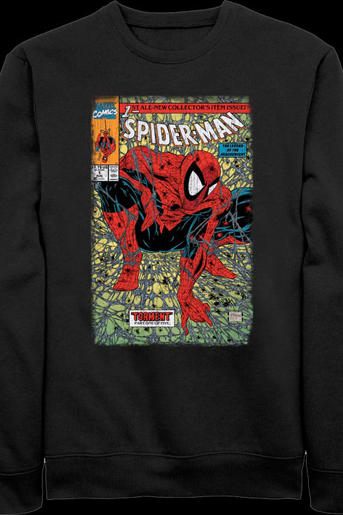 Spider-Man Torment Comic Cover Sweatshirtmain product image