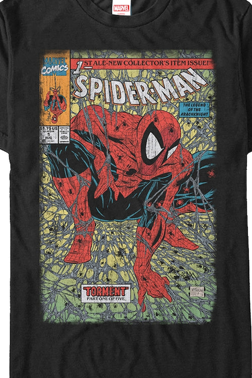 Spider-Man Torment Comic Cover T-Shirtmain product image