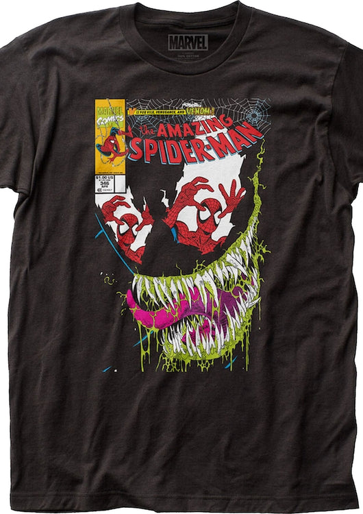 Spider-Man V Is For Venom Marvel Comics T-Shirt - main product image